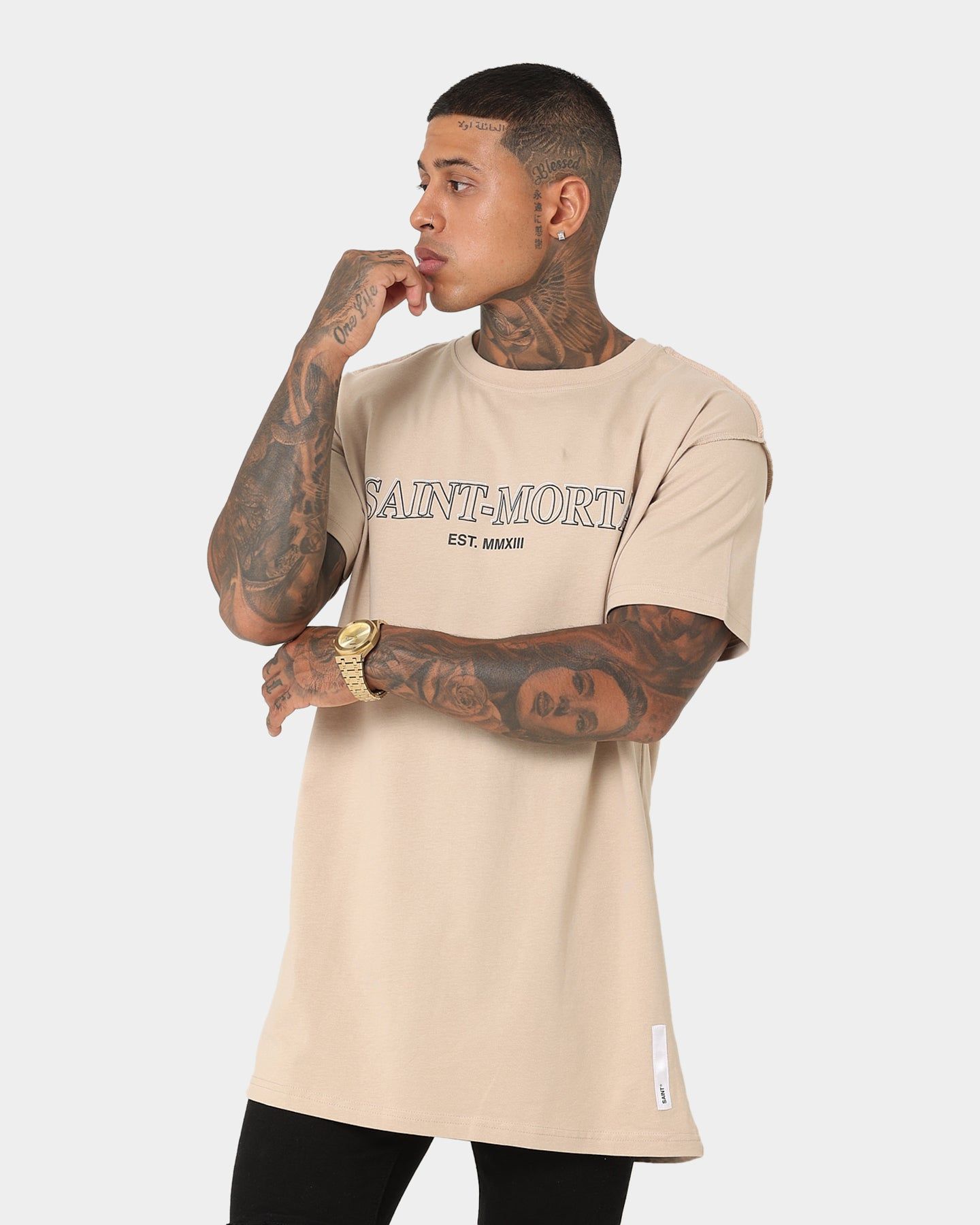 Saint Morta Finite Lafayette T-Shirt Stone sold by Culture Kings product image thumbnail 6