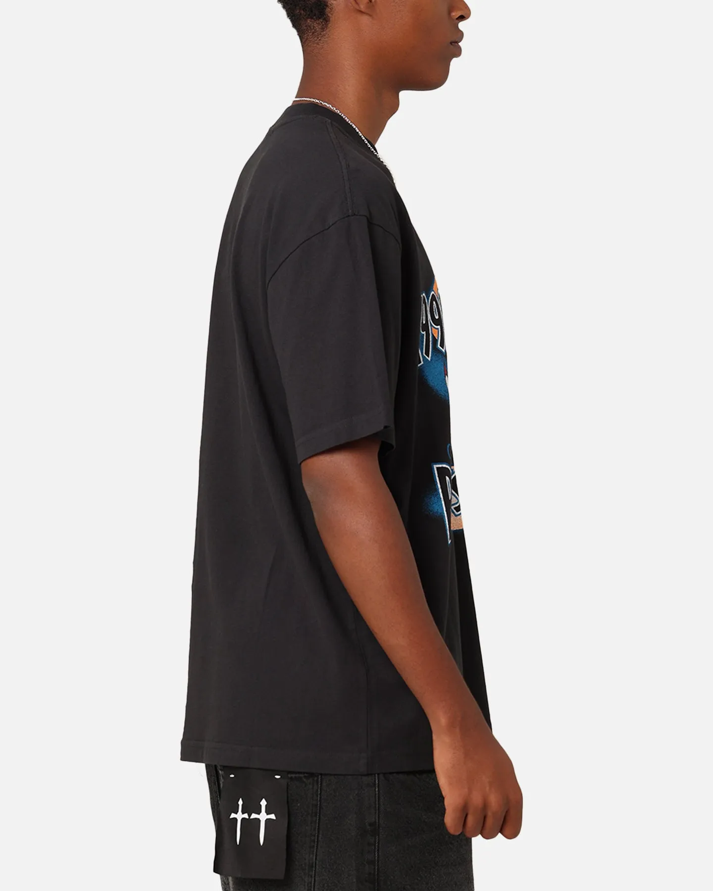 Mitchell & Ness Chicago Bulls Vs. Utah Jazz T-Shirt Faded Black sold by Culture Kings product image thumbnail 4