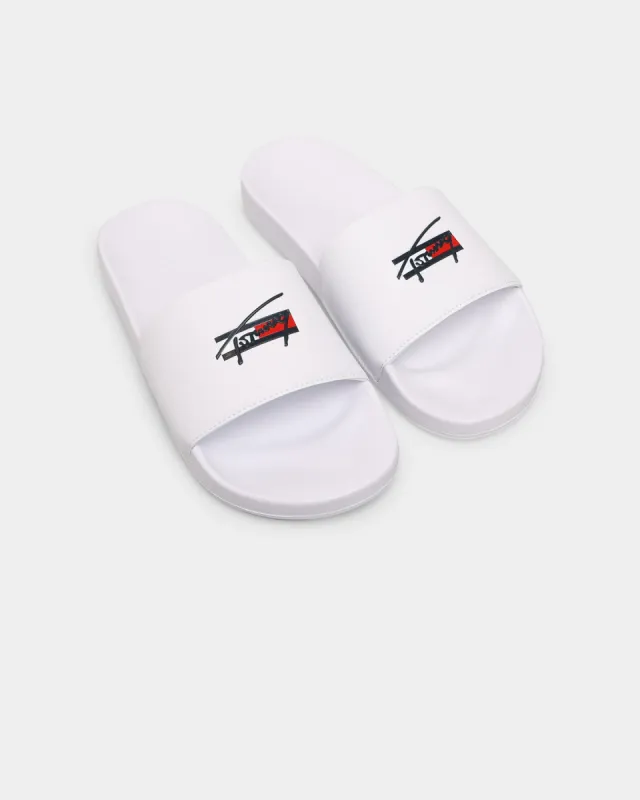 Tommy Jeans Signature Pool Slide White sold by Culture Kings