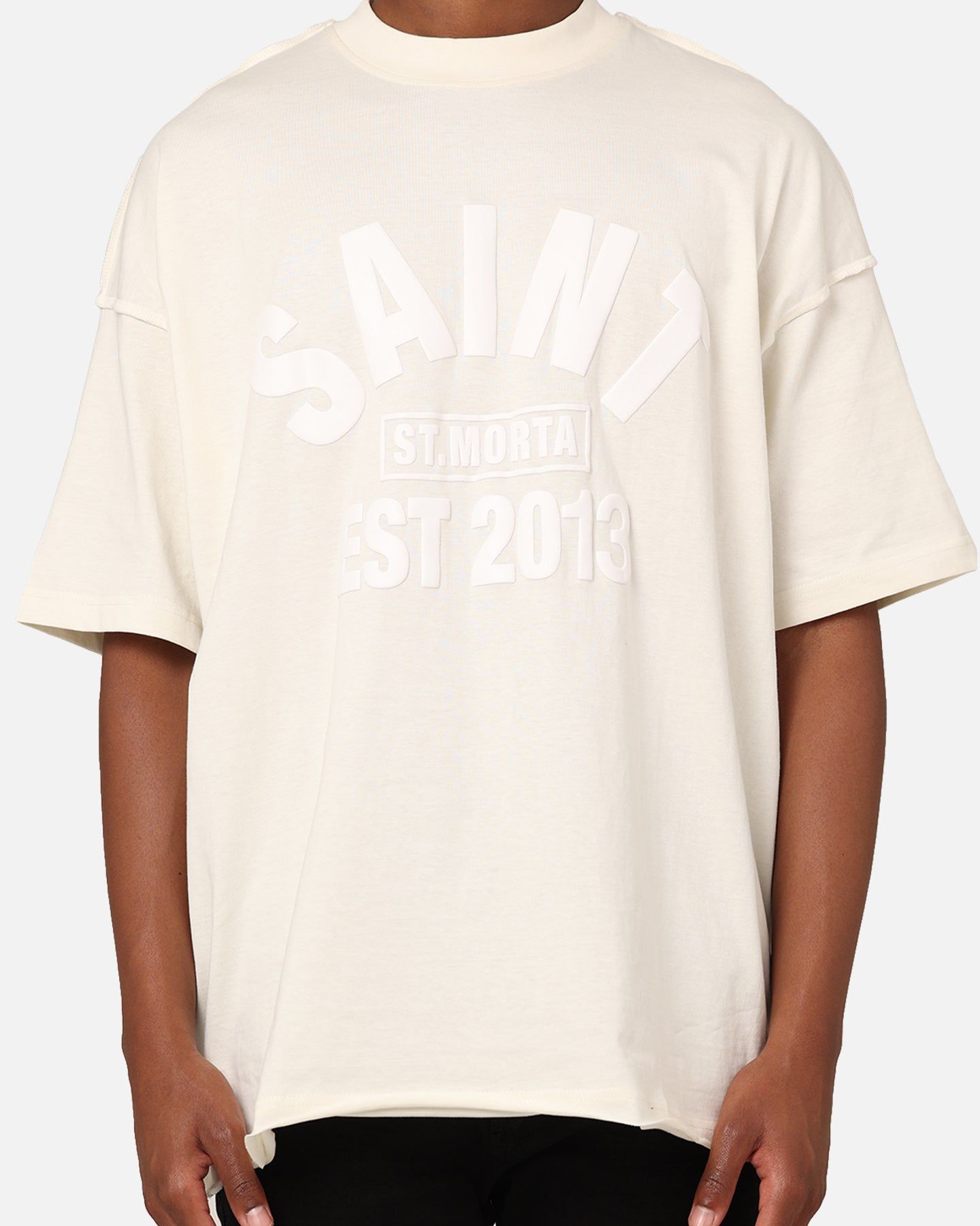 Saint Morta St Morta Boxy T-Shirt Off White sold by Culture Kings product image thumbnail 3