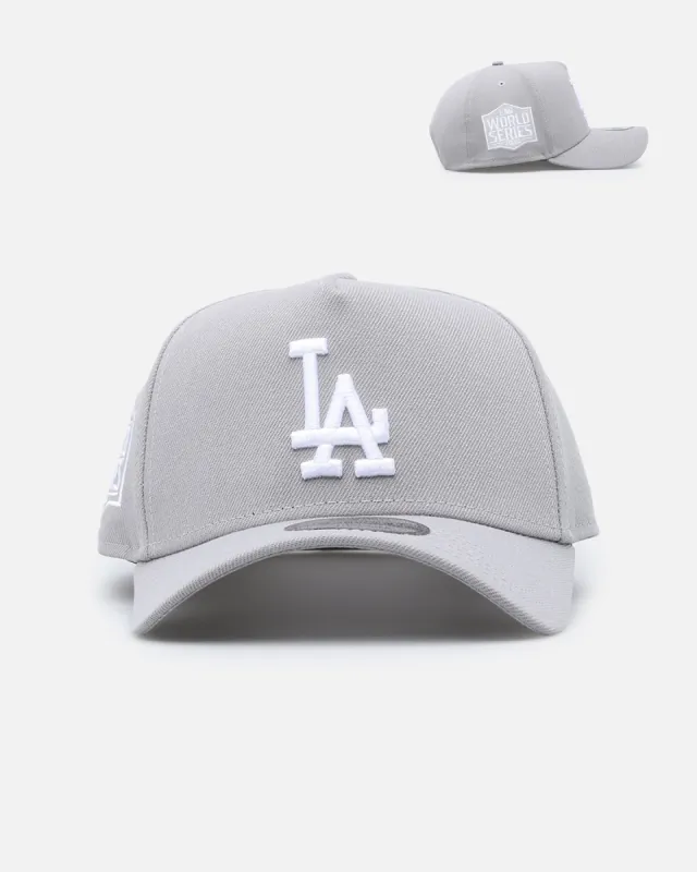 New Era Los Angeles Dodgers 'Polychromatic' 9FORTY A-Frame Snapback Grey sold by Culture Kings
