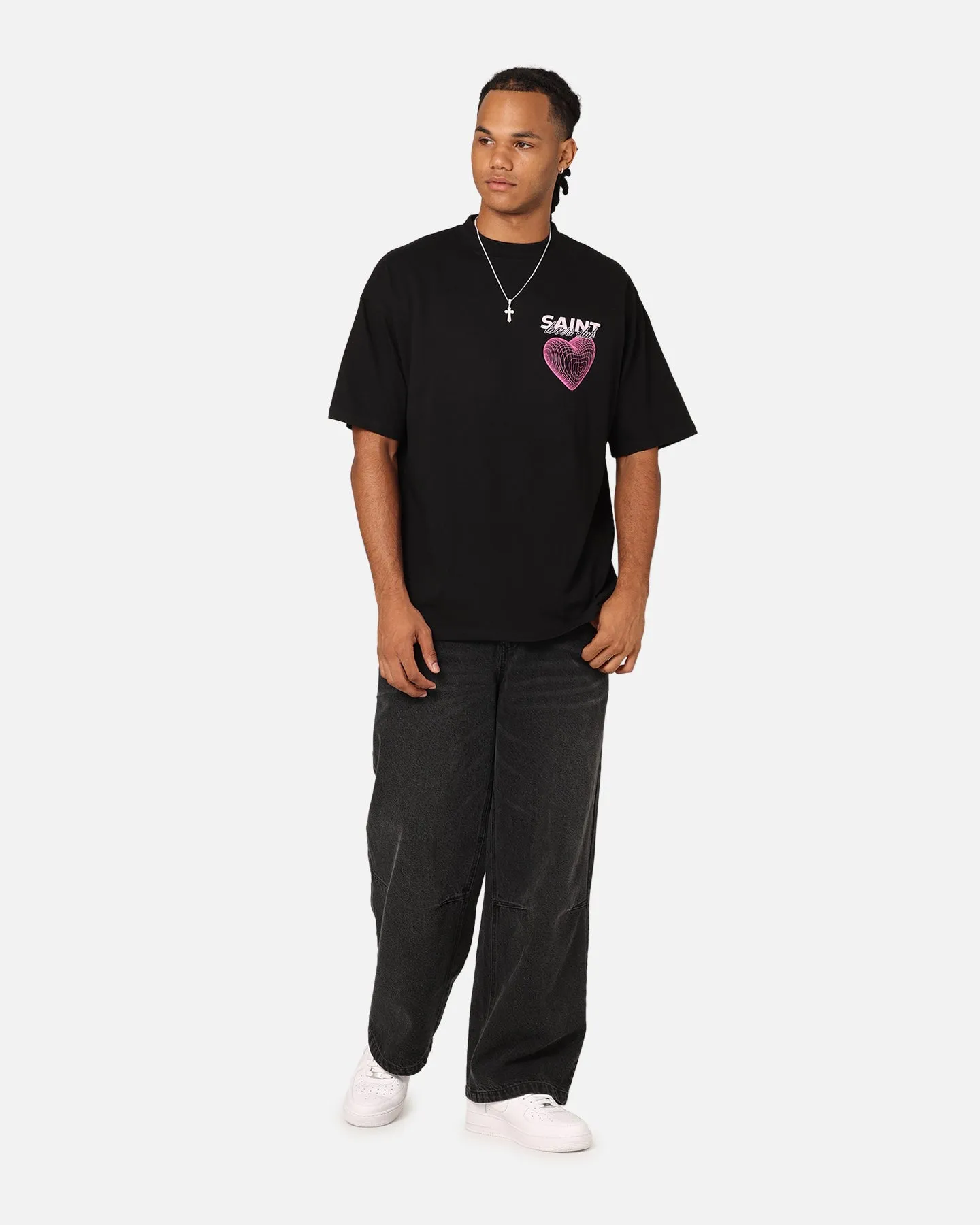 Saint Morta Lovers Club T-Shirt Black sold by Culture Kings product image thumbnail 2