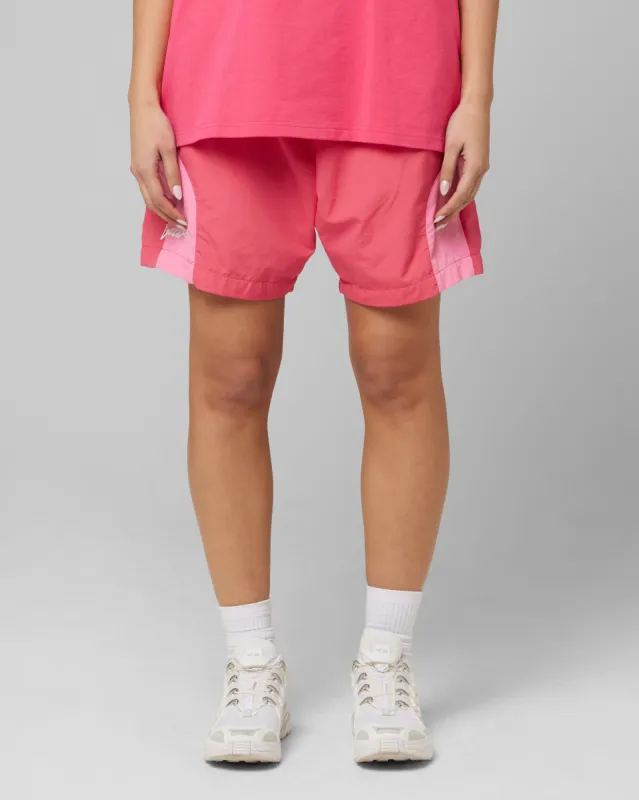 Loiter Subculture Panel Shorts Pink sold by Culture Kings