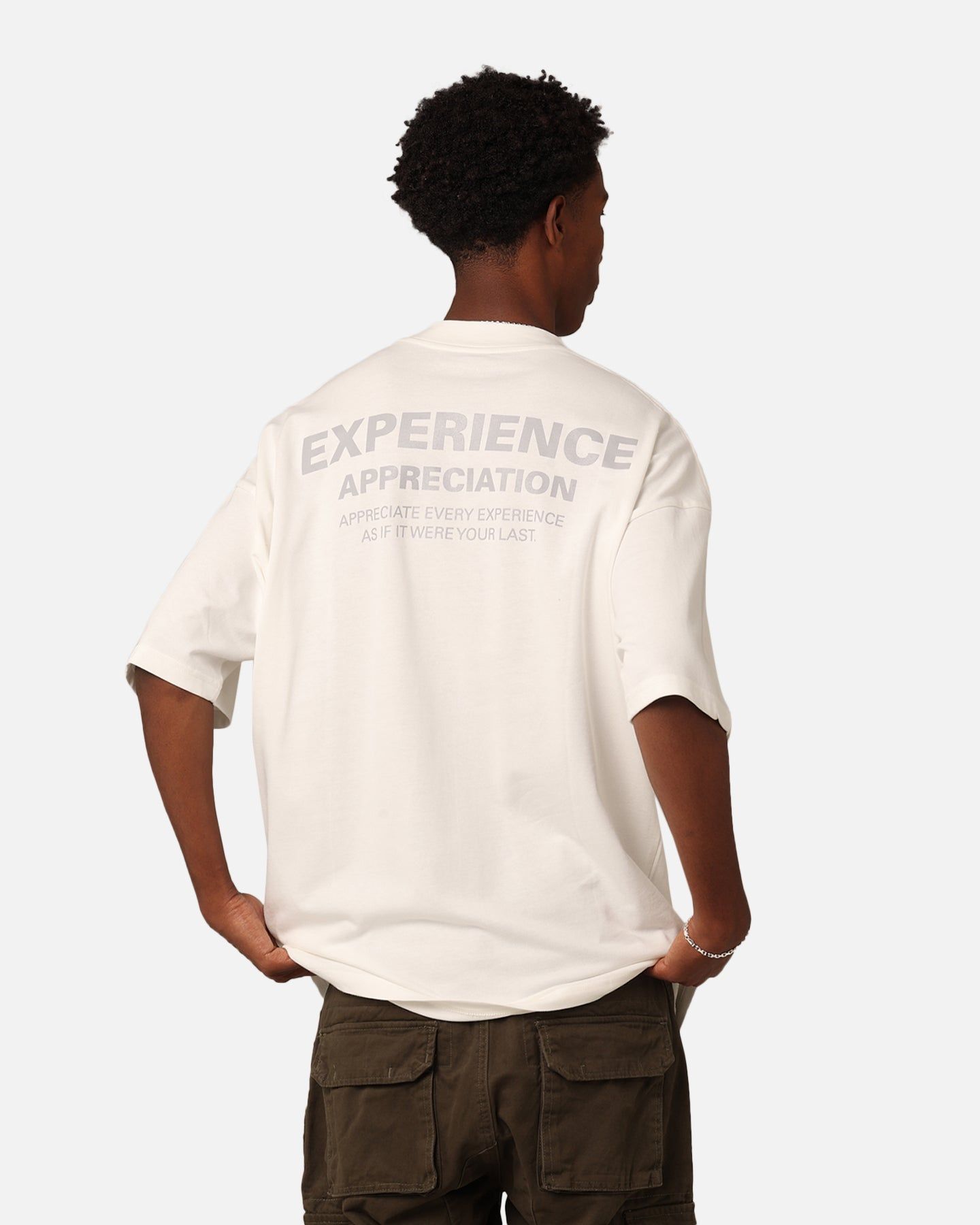 Carre Experienced Mock Oversized T-Shirt Off White sold by Culture Kings product image thumbnail 2