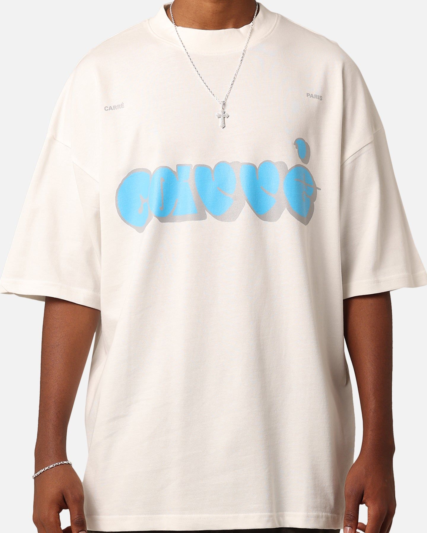 Carre Experienced Mock Oversized T-Shirt Off White sold by Culture Kings product image thumbnail 5