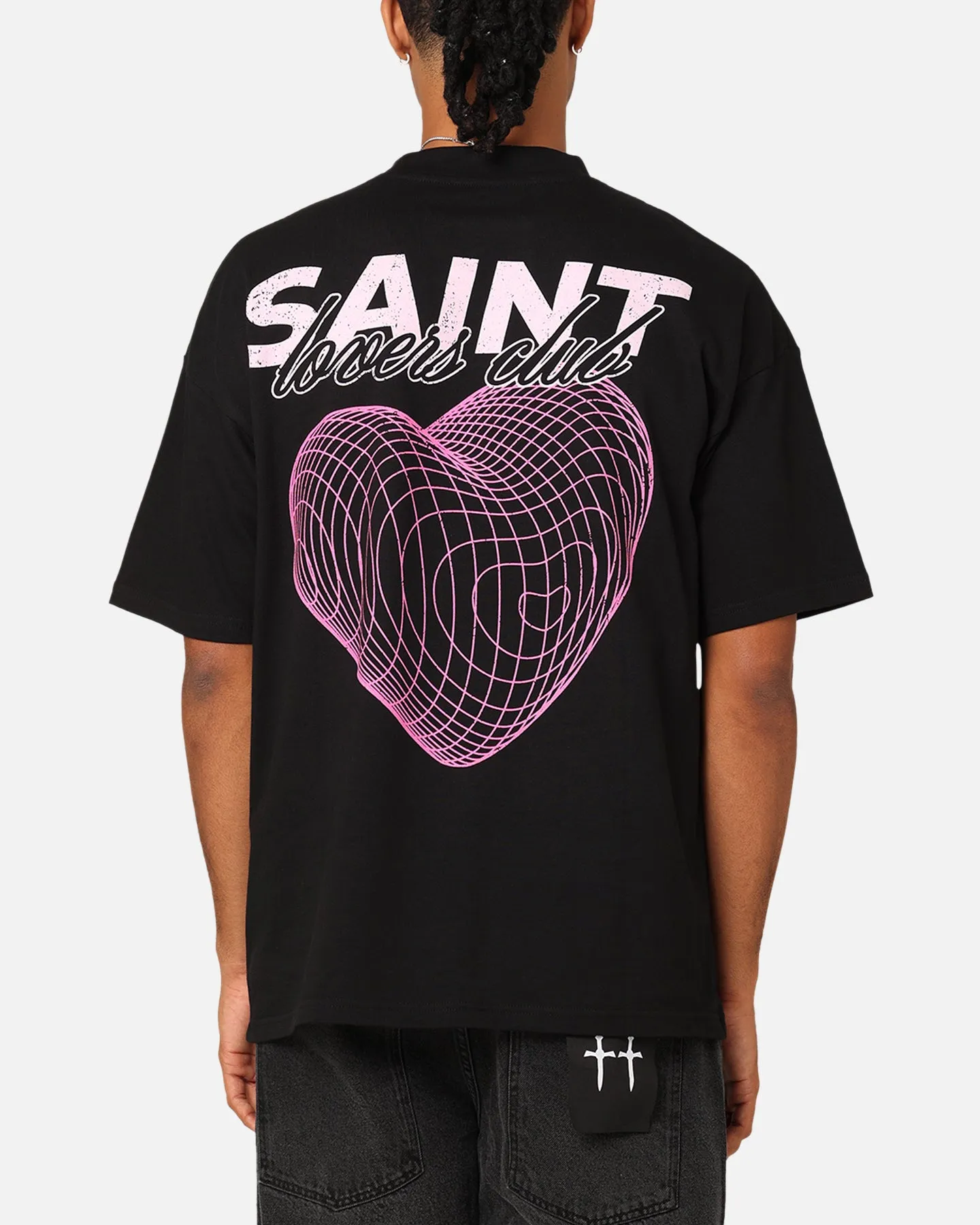 Saint Morta Lovers Club T-Shirt Black sold by Culture Kings