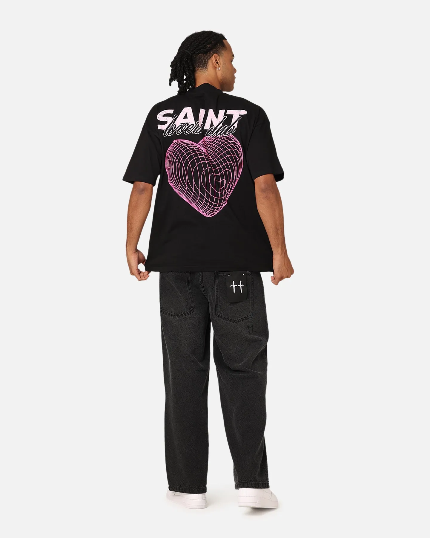 Saint Morta Lovers Club T-Shirt Black sold by Culture Kings product image thumbnail 3