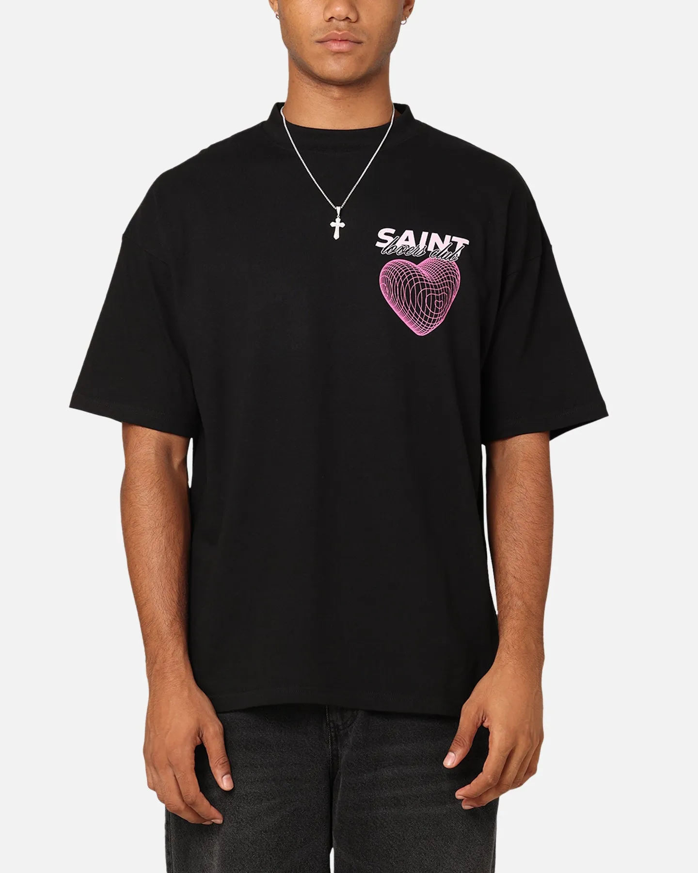 Saint Morta Lovers Club T-Shirt Black sold by Culture Kings product image thumbnail 4