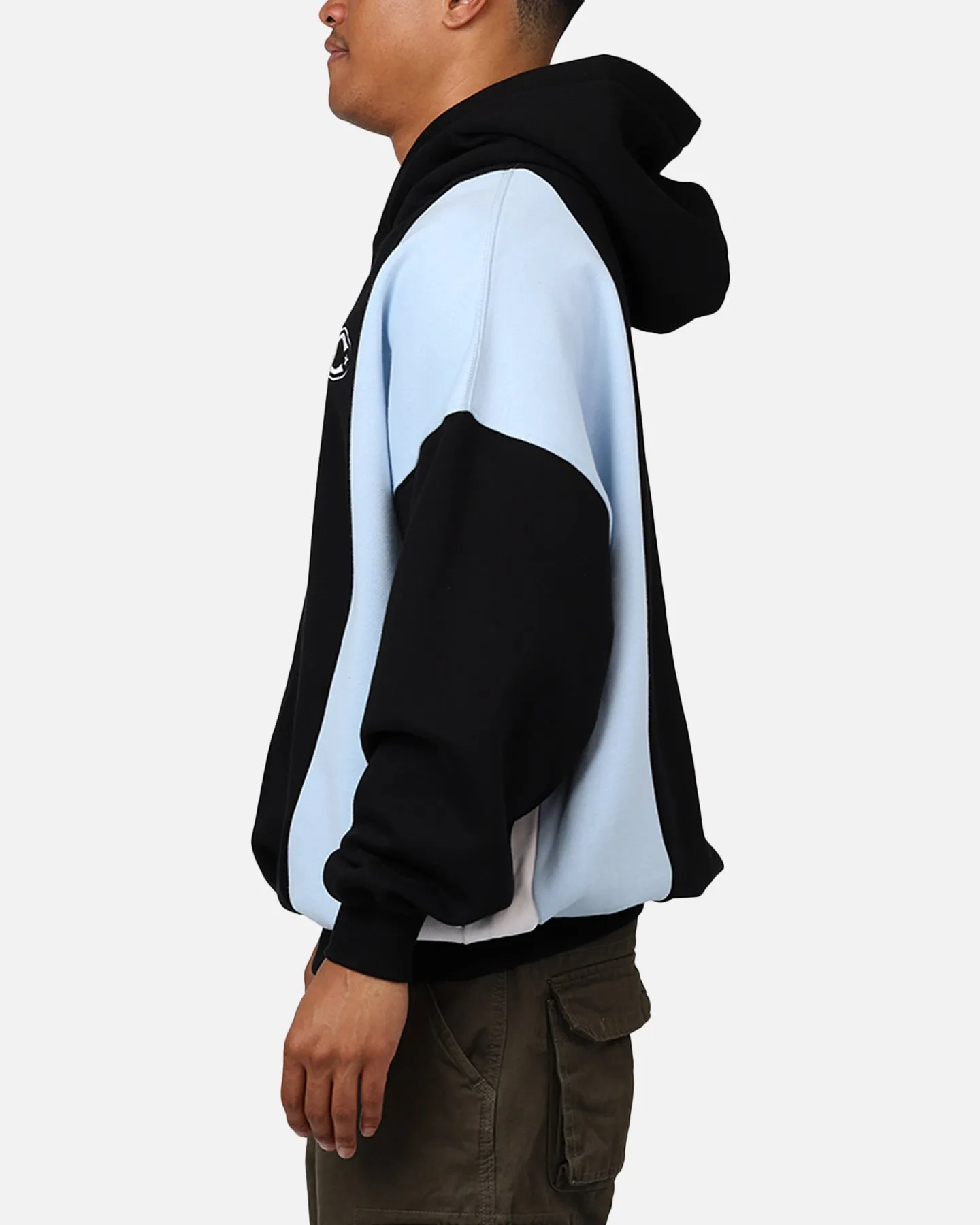 Carre C-Star Panel Oversized Hoodie Black/Blue/White sold by Culture Kings product image thumbnail 5