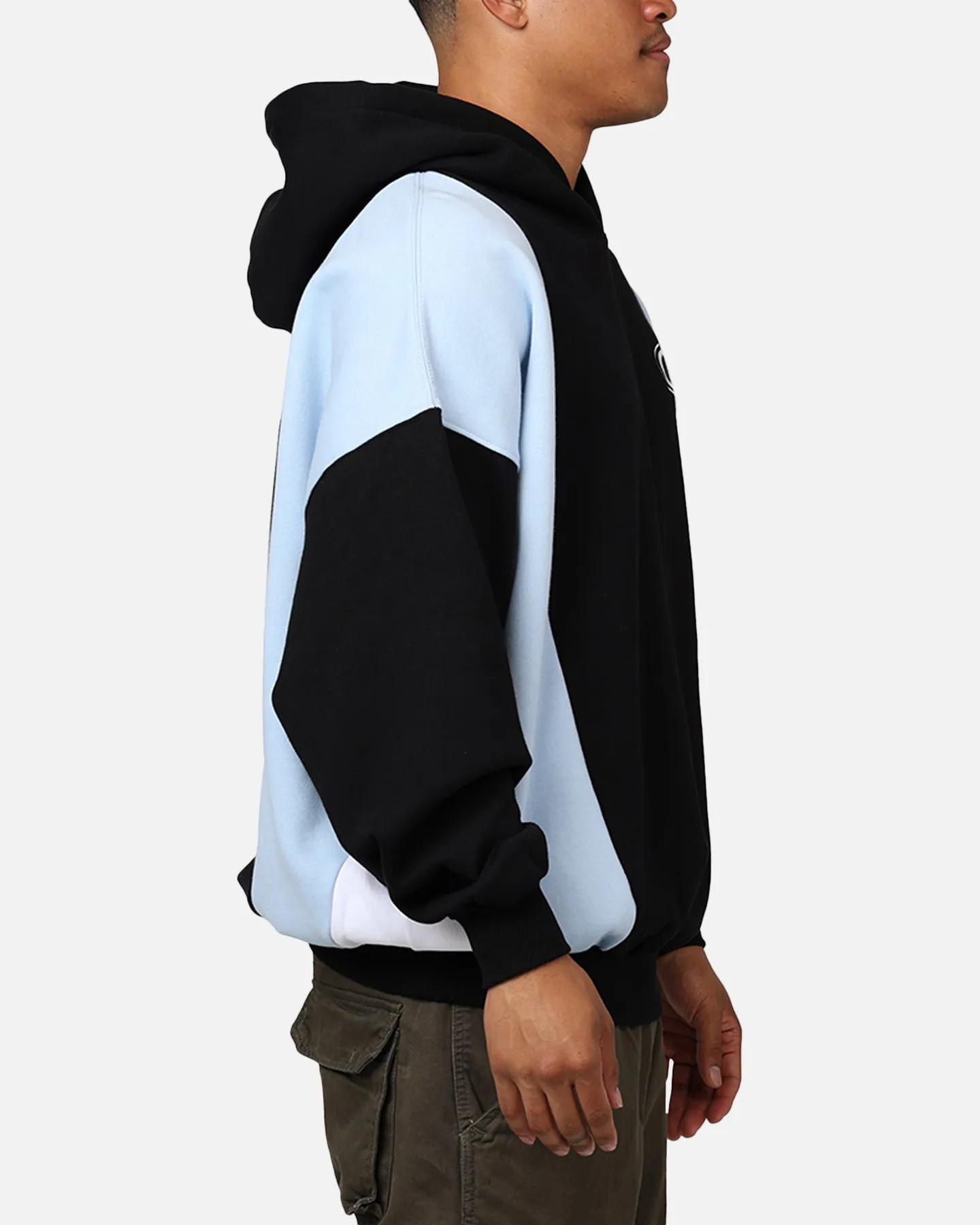 Carre C-Star Panel Oversized Hoodie Black/Blue/White sold by Culture Kings product image thumbnail 4