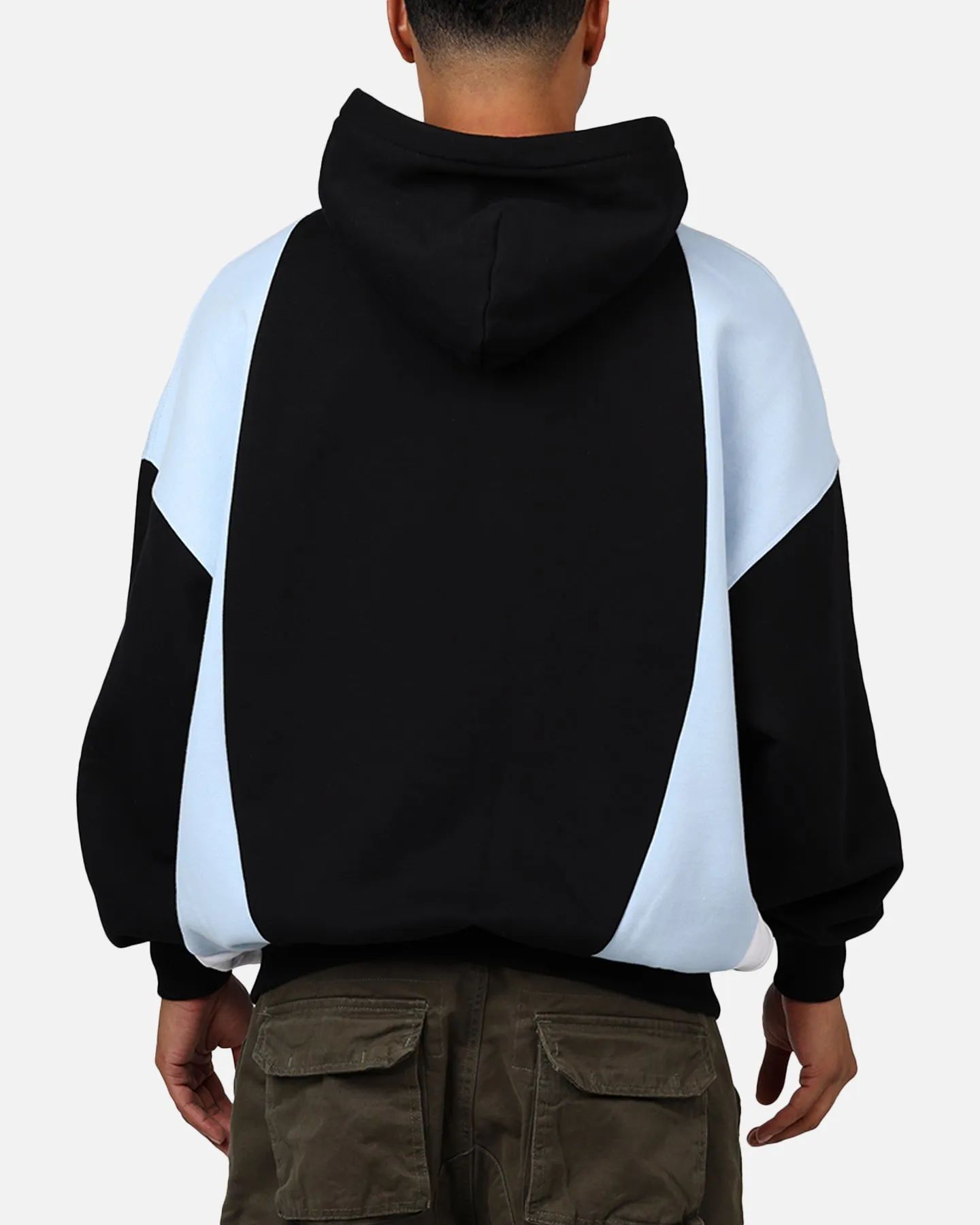 Carre C-Star Panel Oversized Hoodie Black/Blue/White sold by Culture Kings product image thumbnail 2