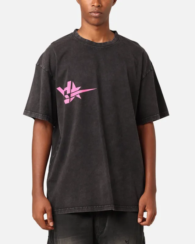 The Anti Order Astar T-Shirt Black Acid Wash sold by Culture Kings
