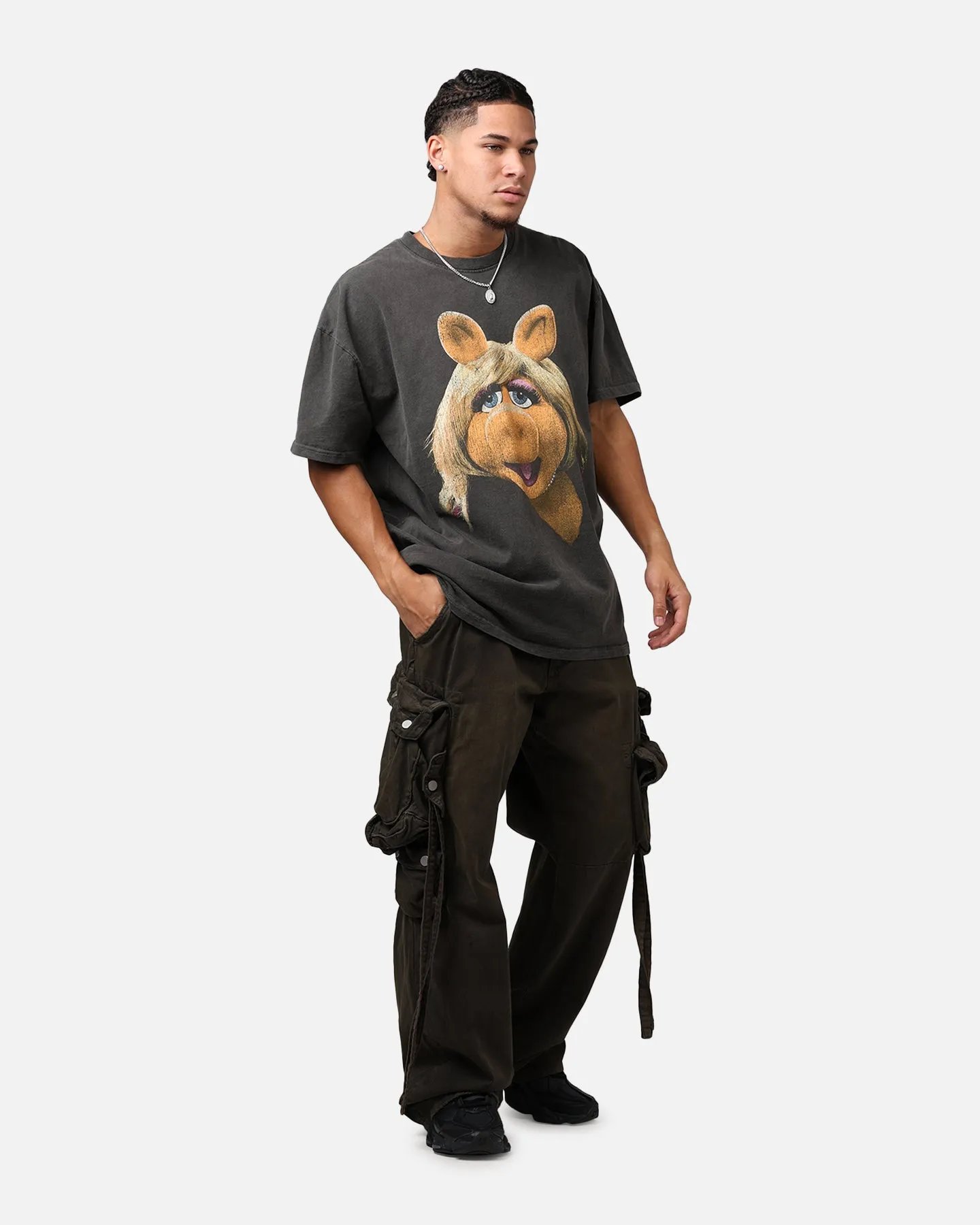 American Thrift Disney The Muppets Miss Piggy Heavyweight T-Shirt Black Wash sold by Culture Kings product image thumbnail 3