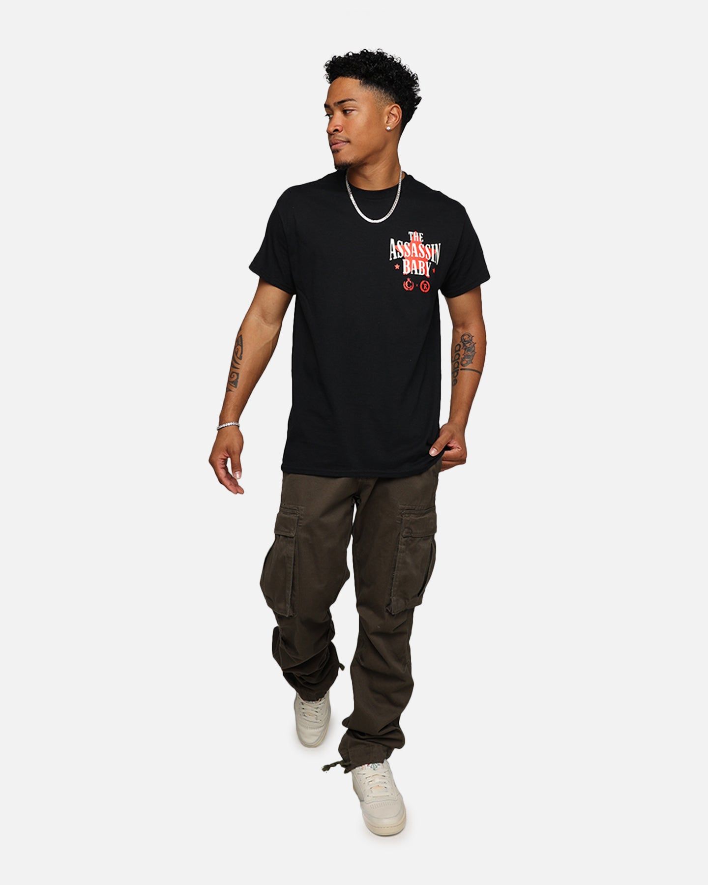 Represent X Culture Kings Brandon"The Assassin Baby" Moreno T-Shirt Black sold by Culture Kings product image thumbnail 3
