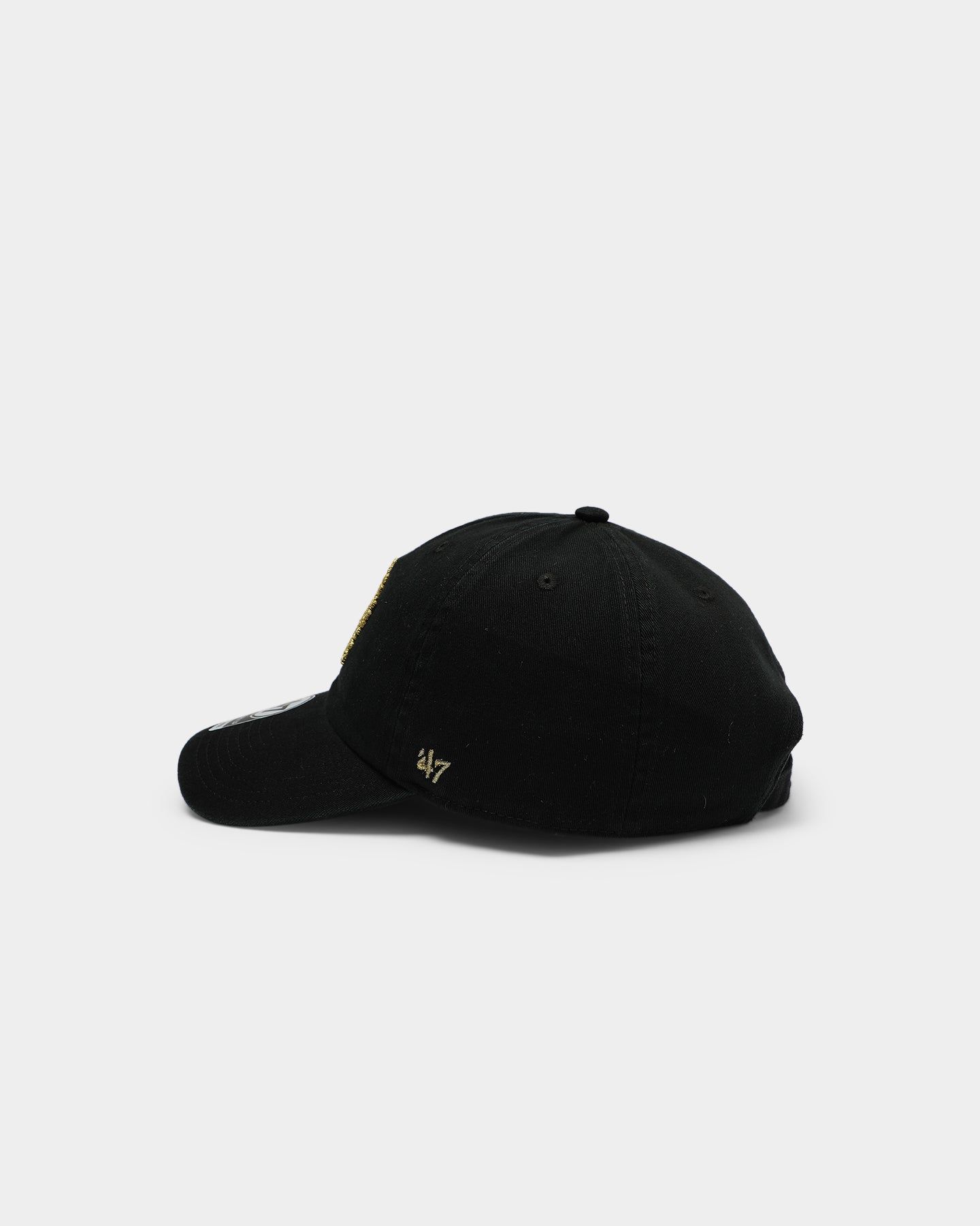 47 Brand Toronto Maple Leafs Clean Up Strapback Black/Gold sold by Culture Kings product image thumbnail 5