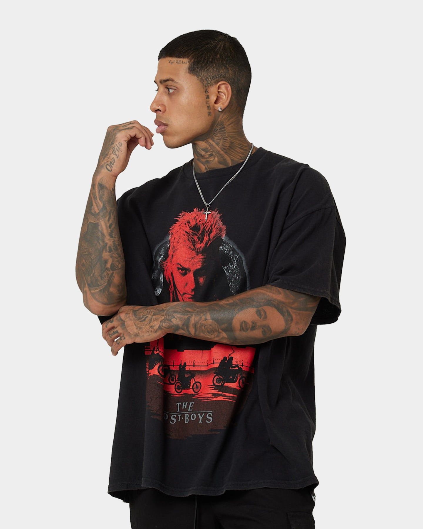 American Thrift X Lost Boys Moon Vintage T-Shirt Washed Black sold by Culture Kings product image thumbnail 6