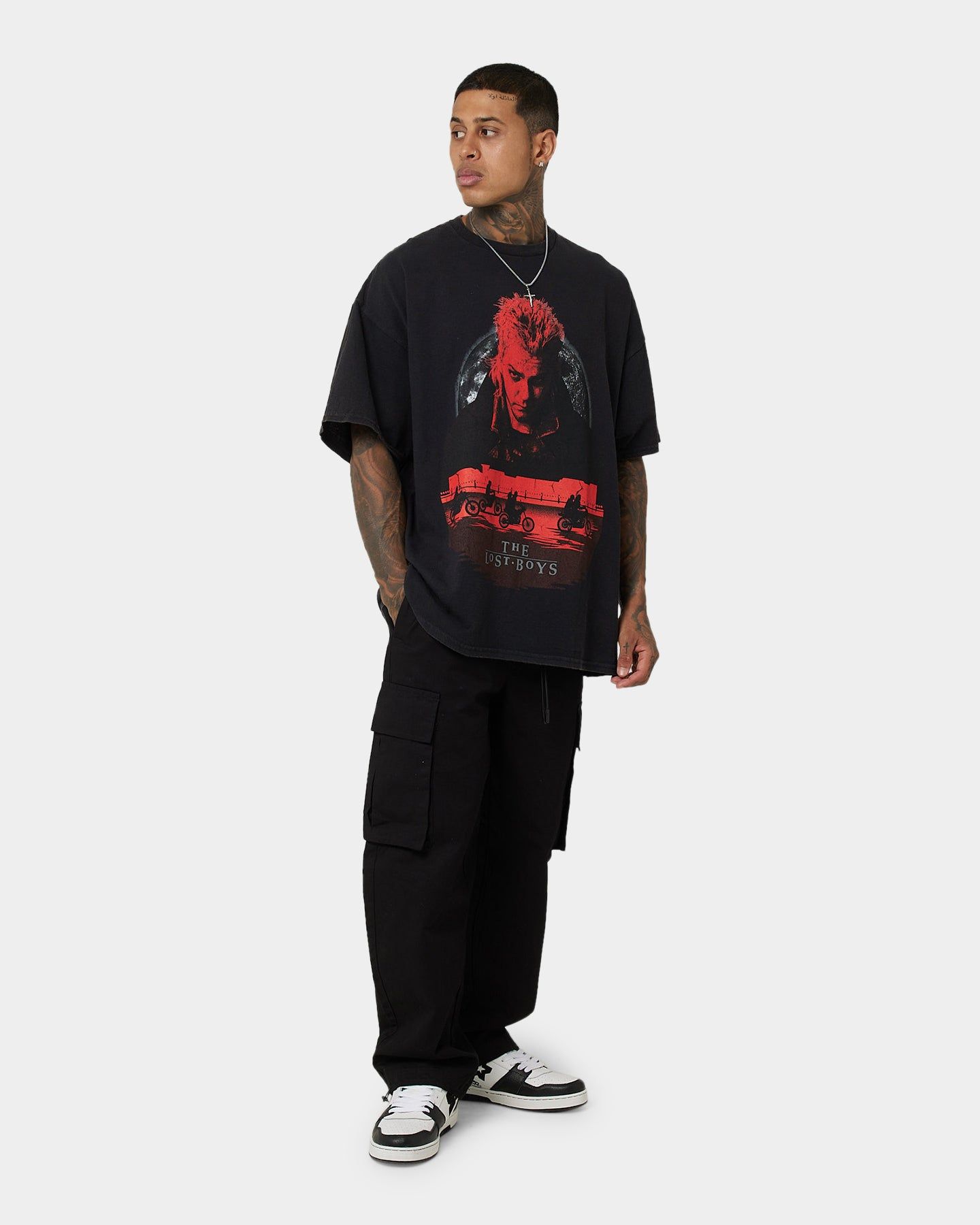 American Thrift X Lost Boys Moon Vintage T-Shirt Washed Black sold by Culture Kings product image thumbnail 2