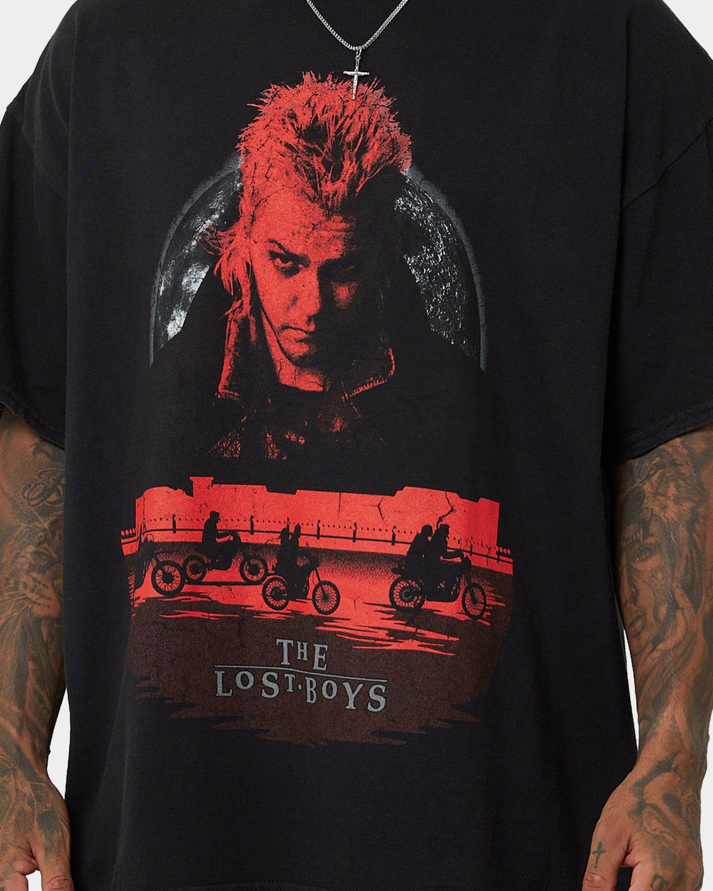 American Thrift X Lost Boys Moon Vintage T-Shirt Washed Black sold by Culture Kings product image thumbnail 3