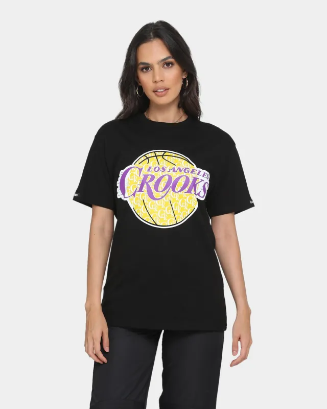 Crooks & Castles Los Angeles Crooks T-Shirt Black sold by Culture Kings