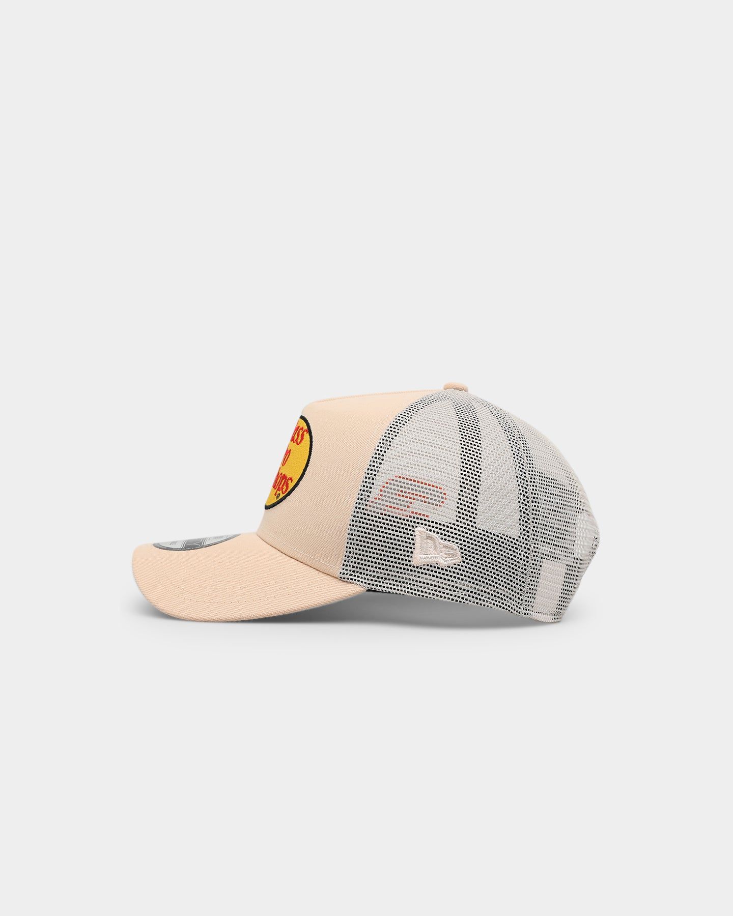New Era X Nascar 9FORTY A-Frame Trucker Snapback Mango sold by Culture Kings product image thumbnail 4