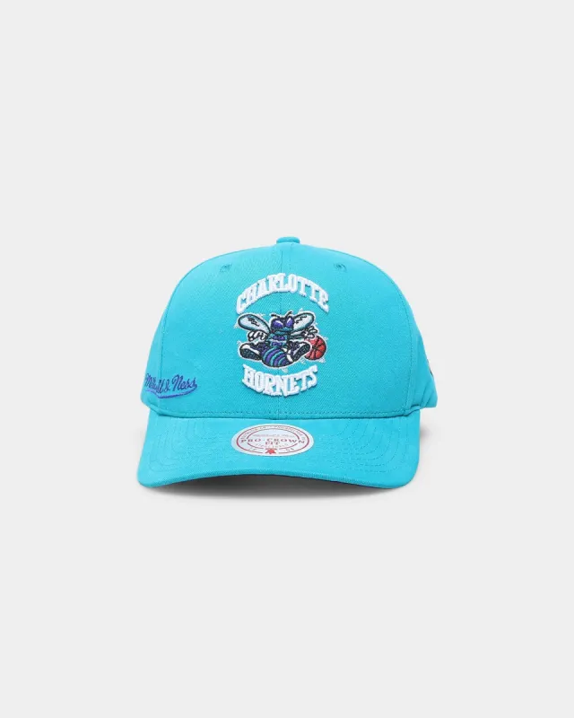 Mitchell & Ness Charlotte Hornets 'City Love' Pro Crown Snapback Original Team Colours sold by Culture Kings