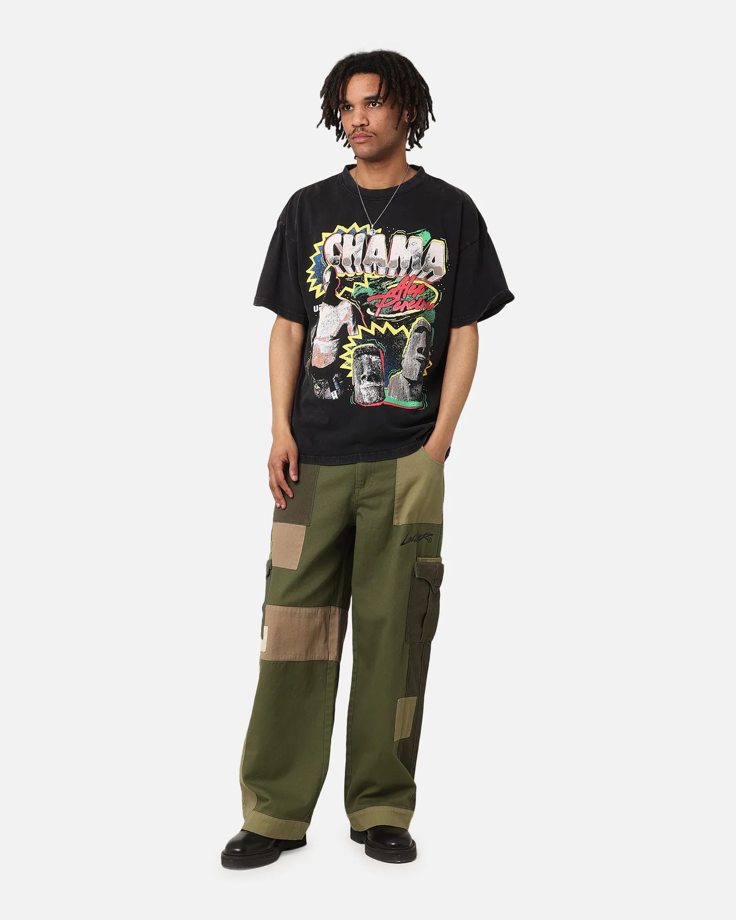 UFC By Culture Kings Alex Pereira Chama Vintage T-Shirt Black Acidwash sold by Culture Kings product image thumbnail 3