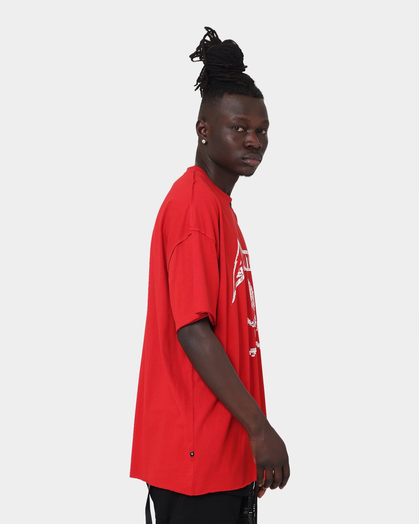 The Anti Order Death Metal Oversized T-Shirt Red/White sold by Culture Kings product image thumbnail 4