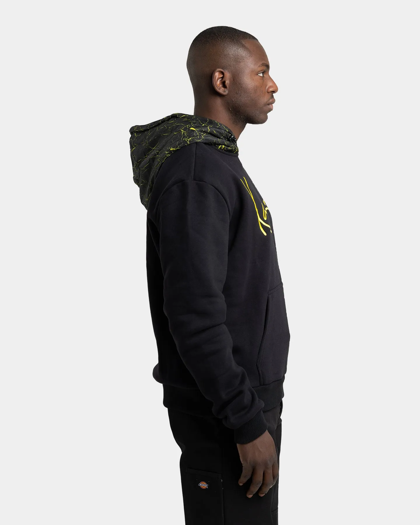 Karl Kani Men's Signature Patch Hoodie Black/Yellow sold by Culture Kings product image thumbnail 5
