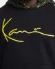 Karl Kani Men's Signature Patch Hoodie Black/Yellow sold by Culture Kings