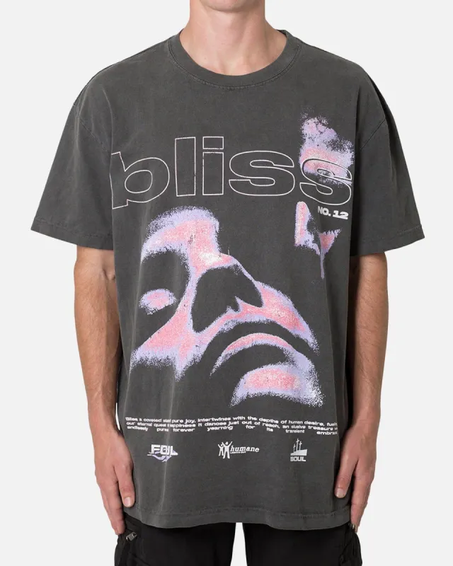 MNML Bliss T-Shirt Washed Black sold by Culture Kings