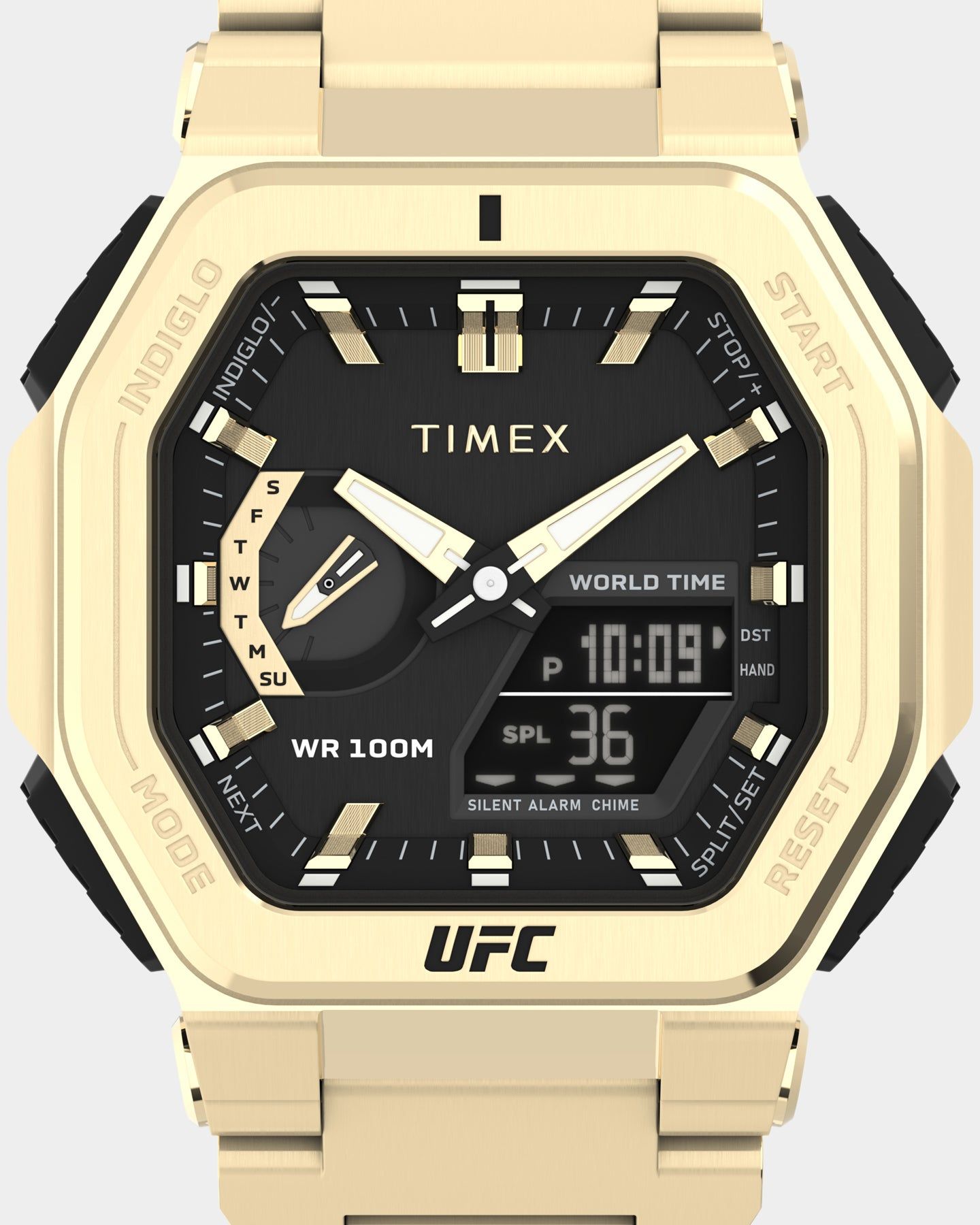 UFC X Timex Watches UFC Colossus Fight Week Watch Gold/Black sold by Culture Kings