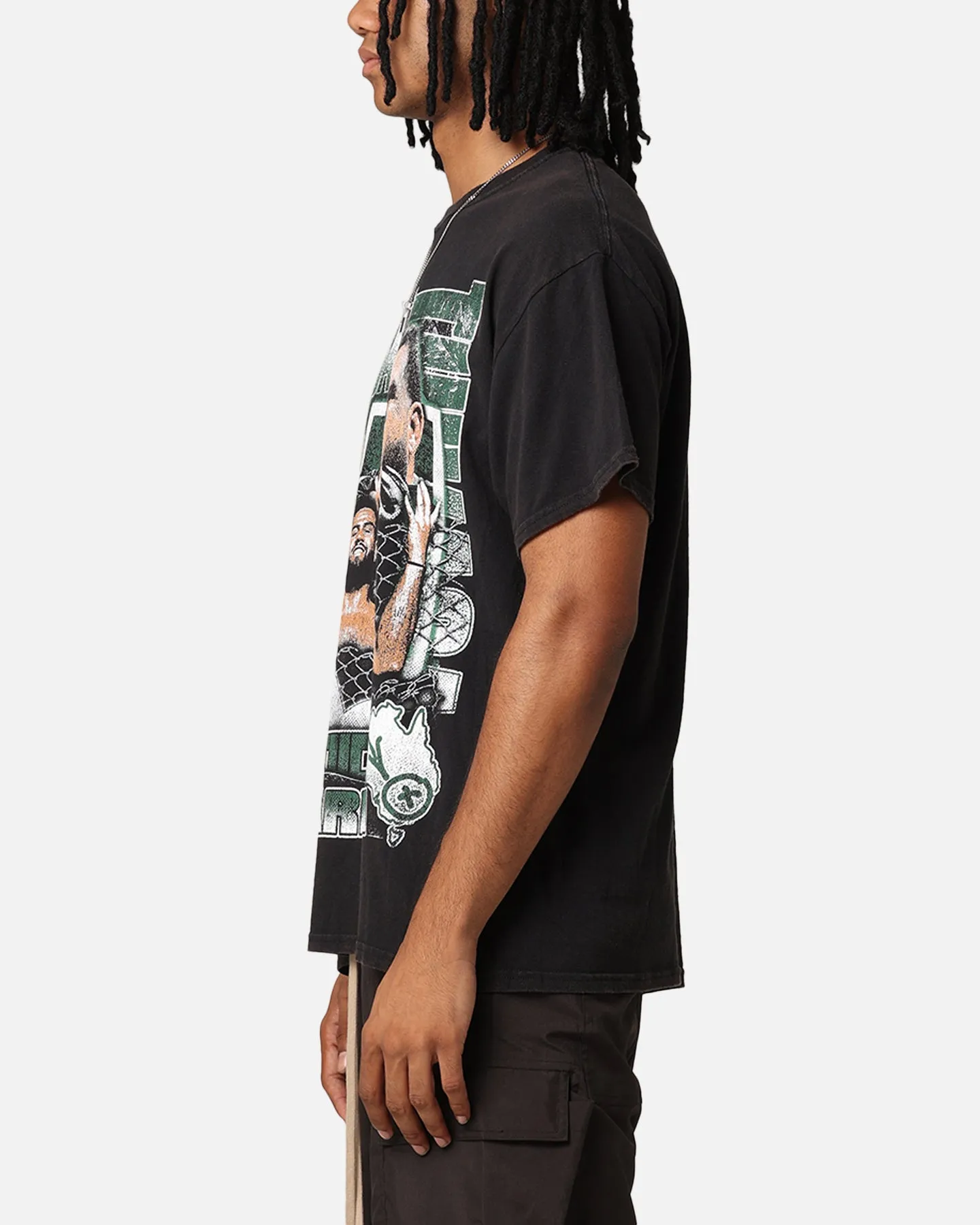 UFC By Goat Crew Tai Tuivasa Bam Bam FTA Vintage T-Shirt Black Wash sold by Culture Kings product image thumbnail 3