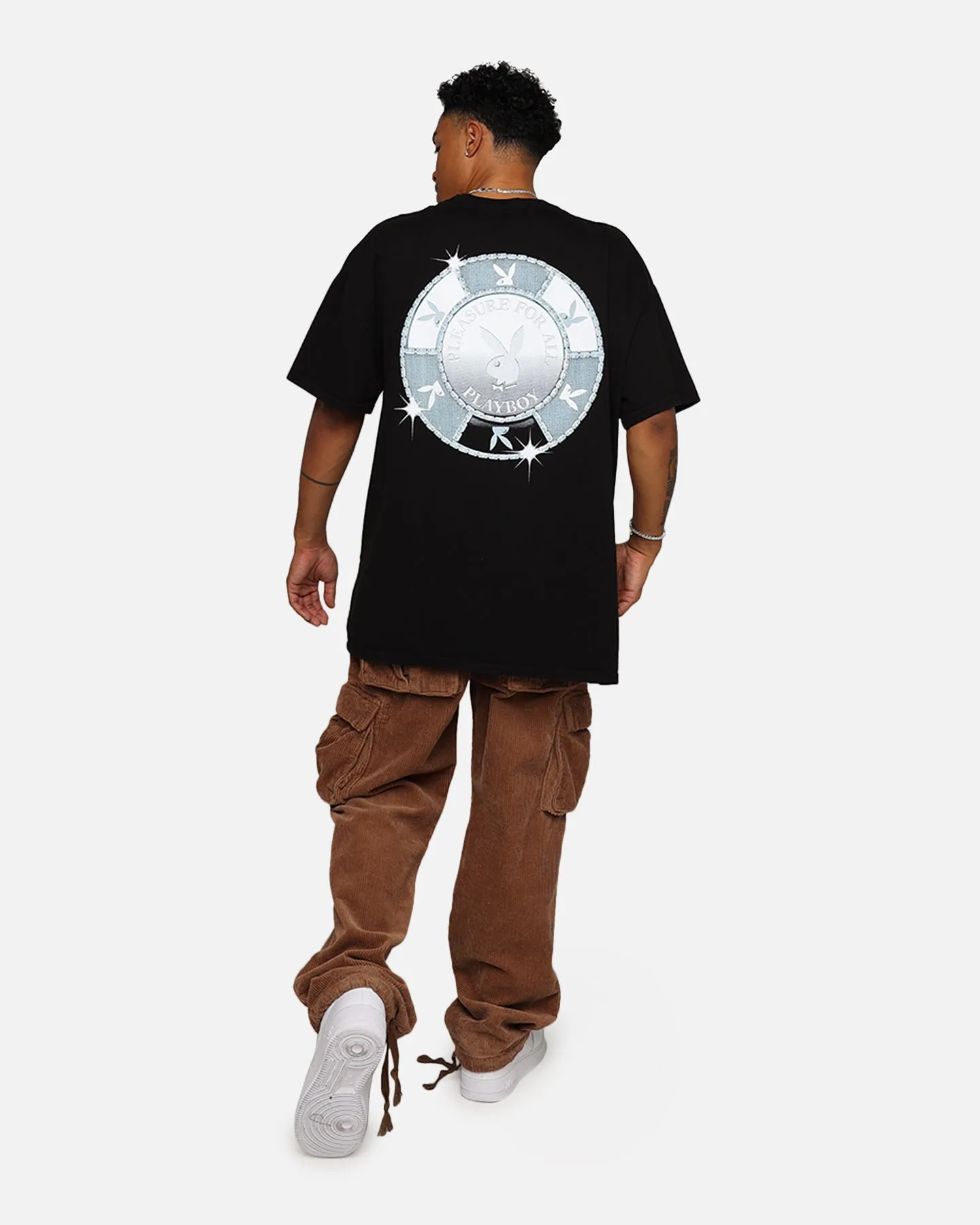 Playboy By Culture Kings Players Lounge T-Shirt Black sold by Culture Kings product image thumbnail 3