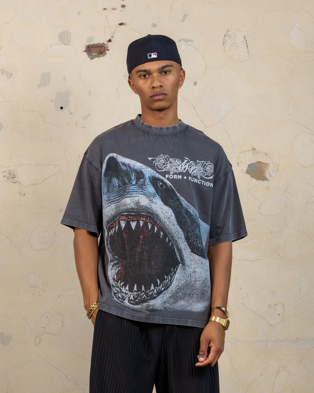 404 Riptide Vintage T-Shirt Charcoal sold by Culture Kings
