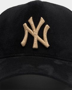 New Era New York Yankees 'Black/Tan Suede' 9FORTY K-Frame Strapback Black/Tan sold by Culture Kings
