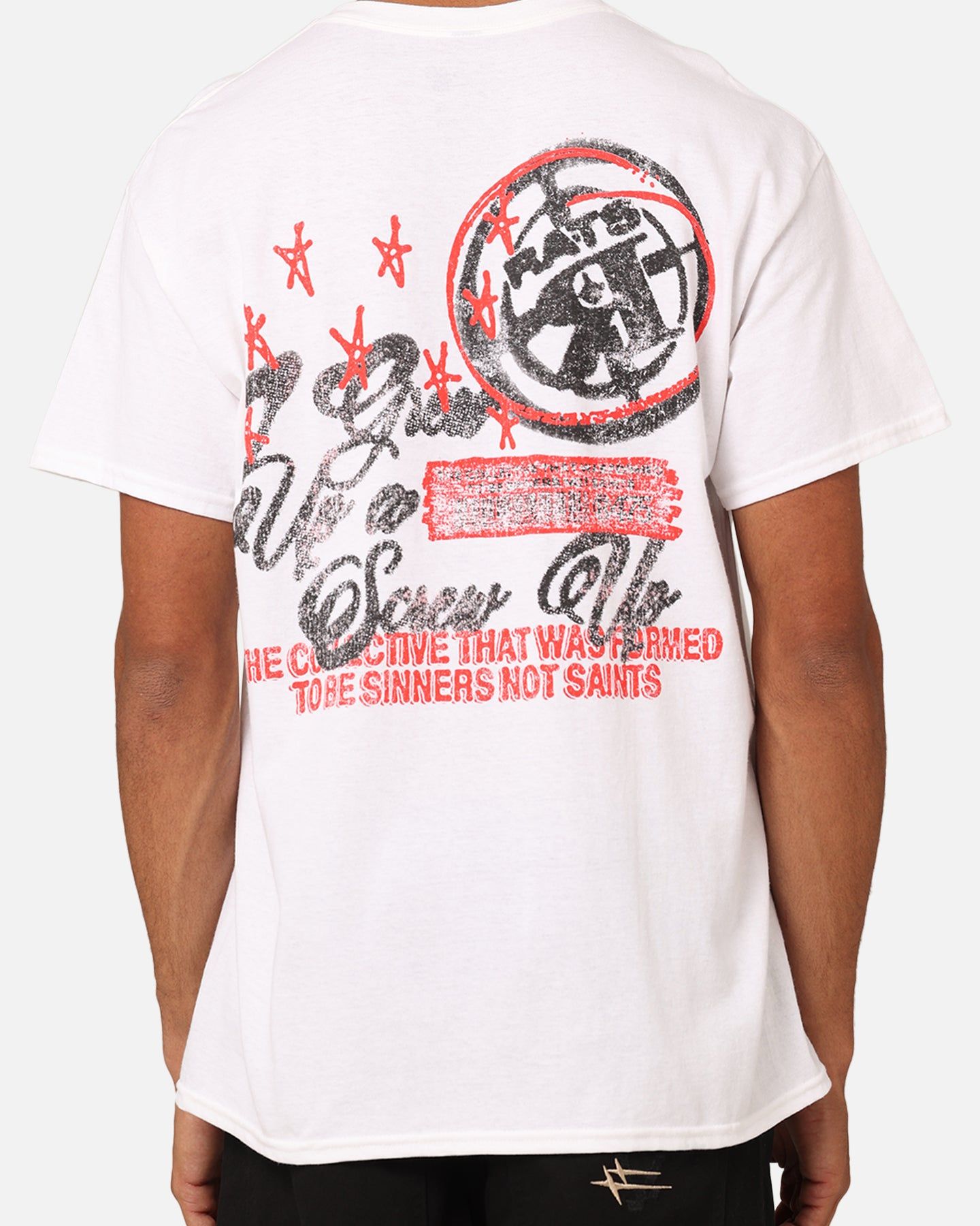 Rats Get Fat Screw Up T-Shirt White sold by Culture Kings product image thumbnail 5
