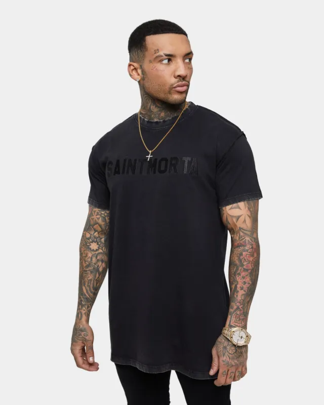 Saint Morta Yearbook Lafayette T-Shirt Vintage Black sold by Culture Kings