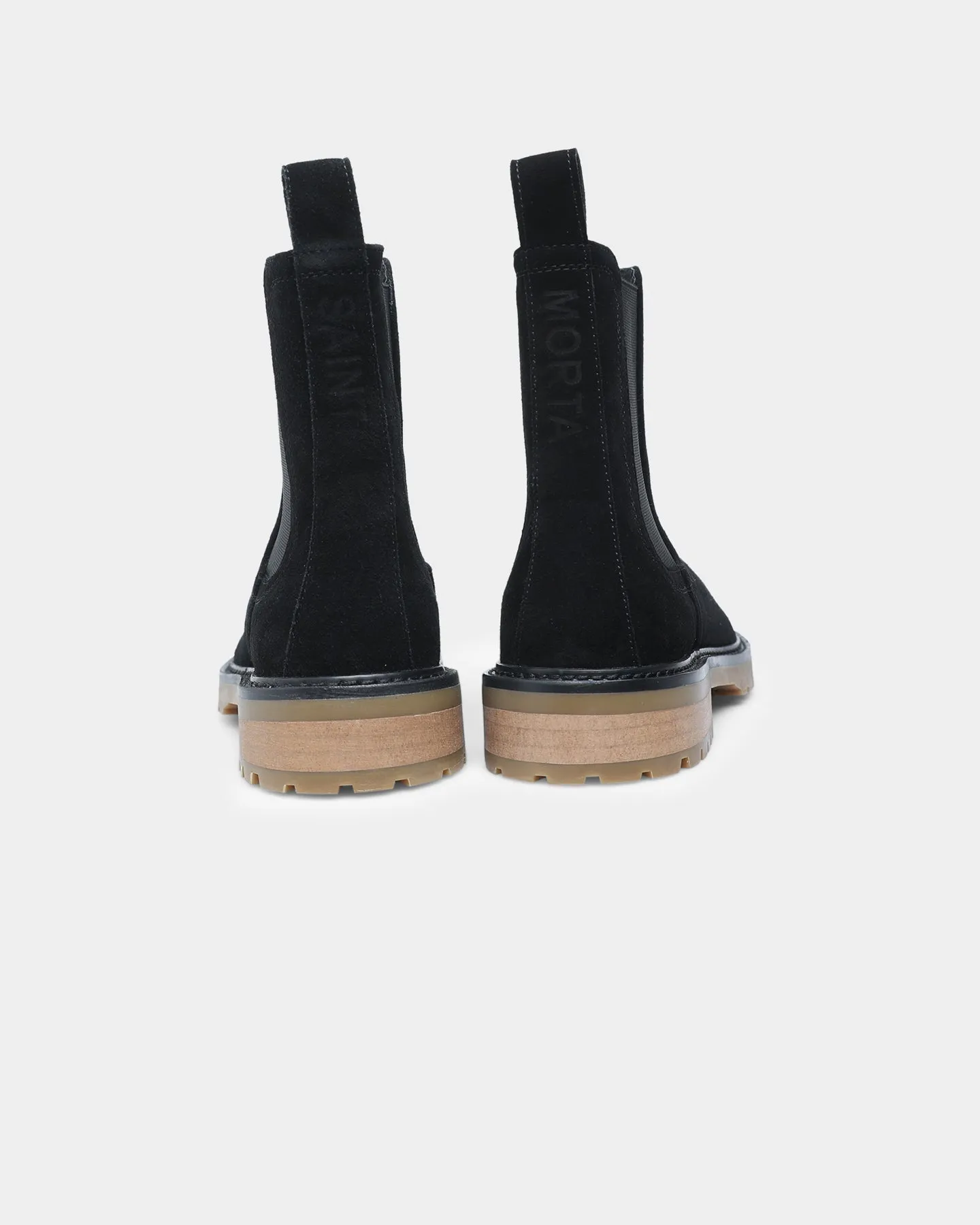 Saint Morta Chunky Chelsea Boot Black/Gum sold by Culture Kings product image thumbnail 3