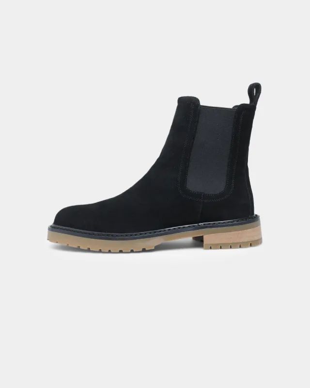 Saint Morta Chunky Chelsea Boot Black/Gum sold by Culture Kings