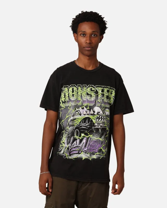 Goat Crew Monster Mayhem T-Shirt Black Wash sold by Culture Kings