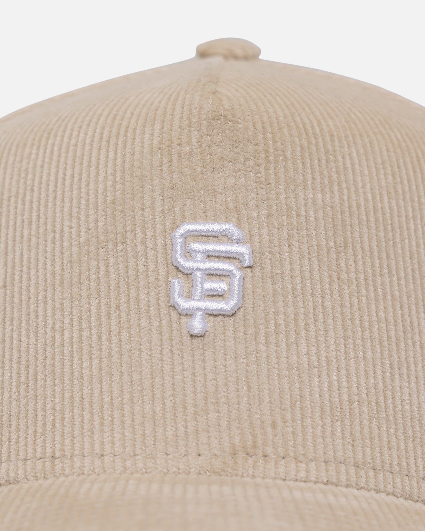 New Era San Francisco Giants 'Micro Cord Cream' 9FORTY A-Frame Snapback Cream/White sold by Culture Kings product image thumbnail 5