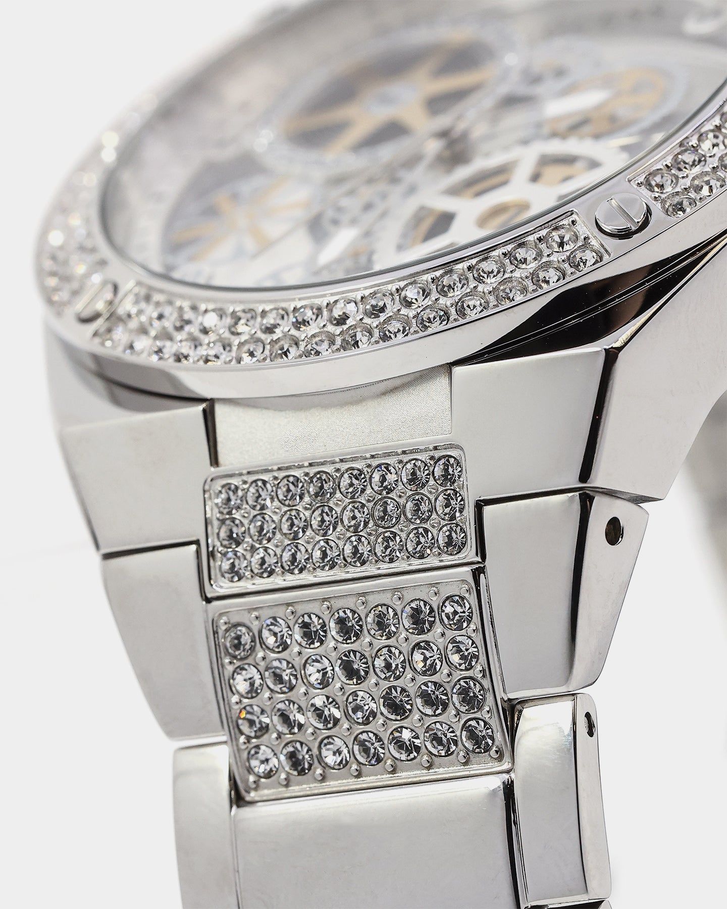 Guess Mainline Big Reveal Watch Silver/Silver sold by Culture Kings product image thumbnail 5