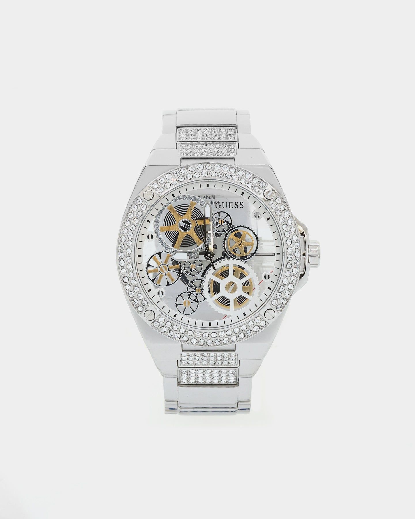 Guess Mainline Big Reveal Watch Silver/Silver sold by Culture Kings product image thumbnail 2