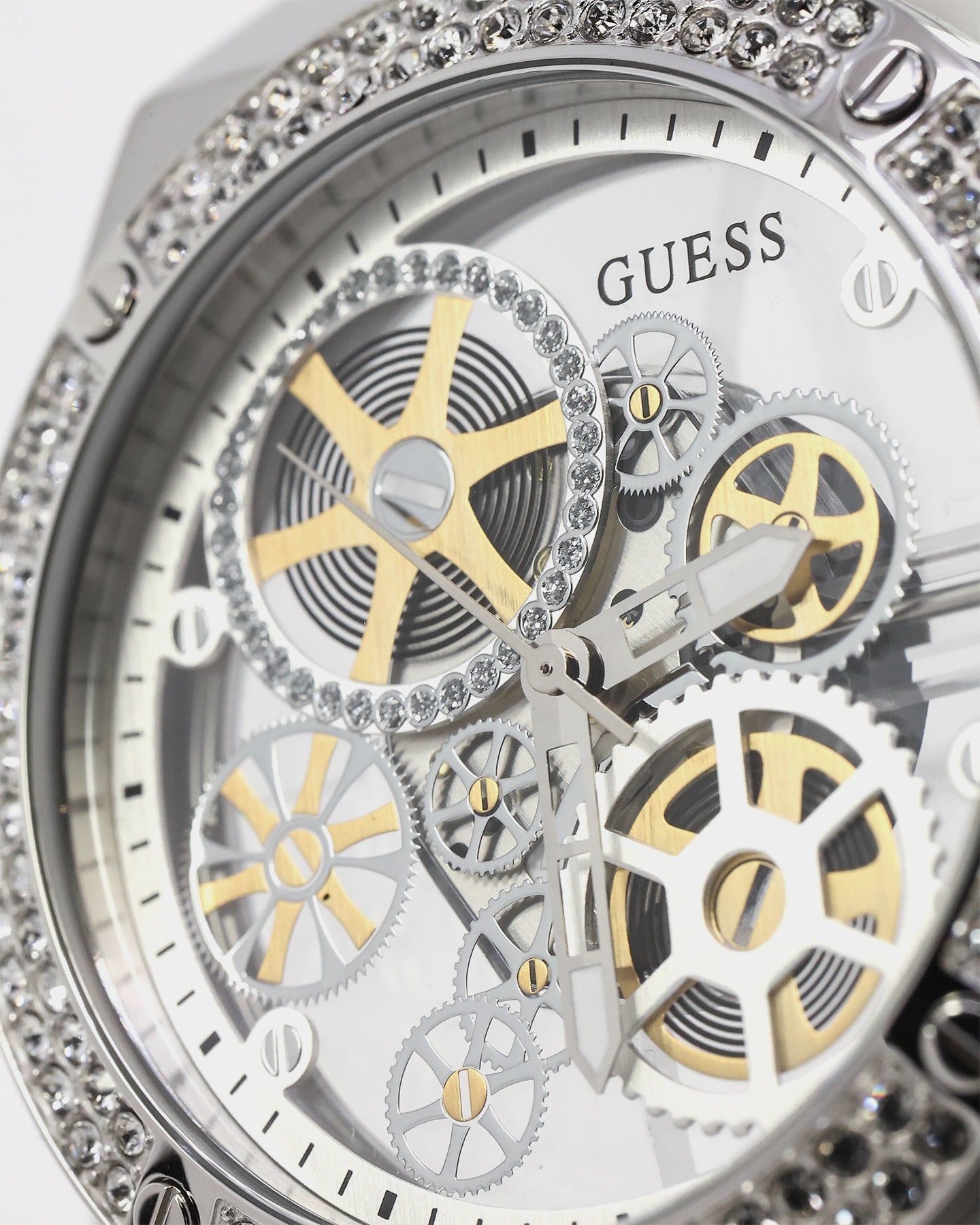 Guess Mainline Big Reveal Watch Silver/Silver sold by Culture Kings product image thumbnail 4