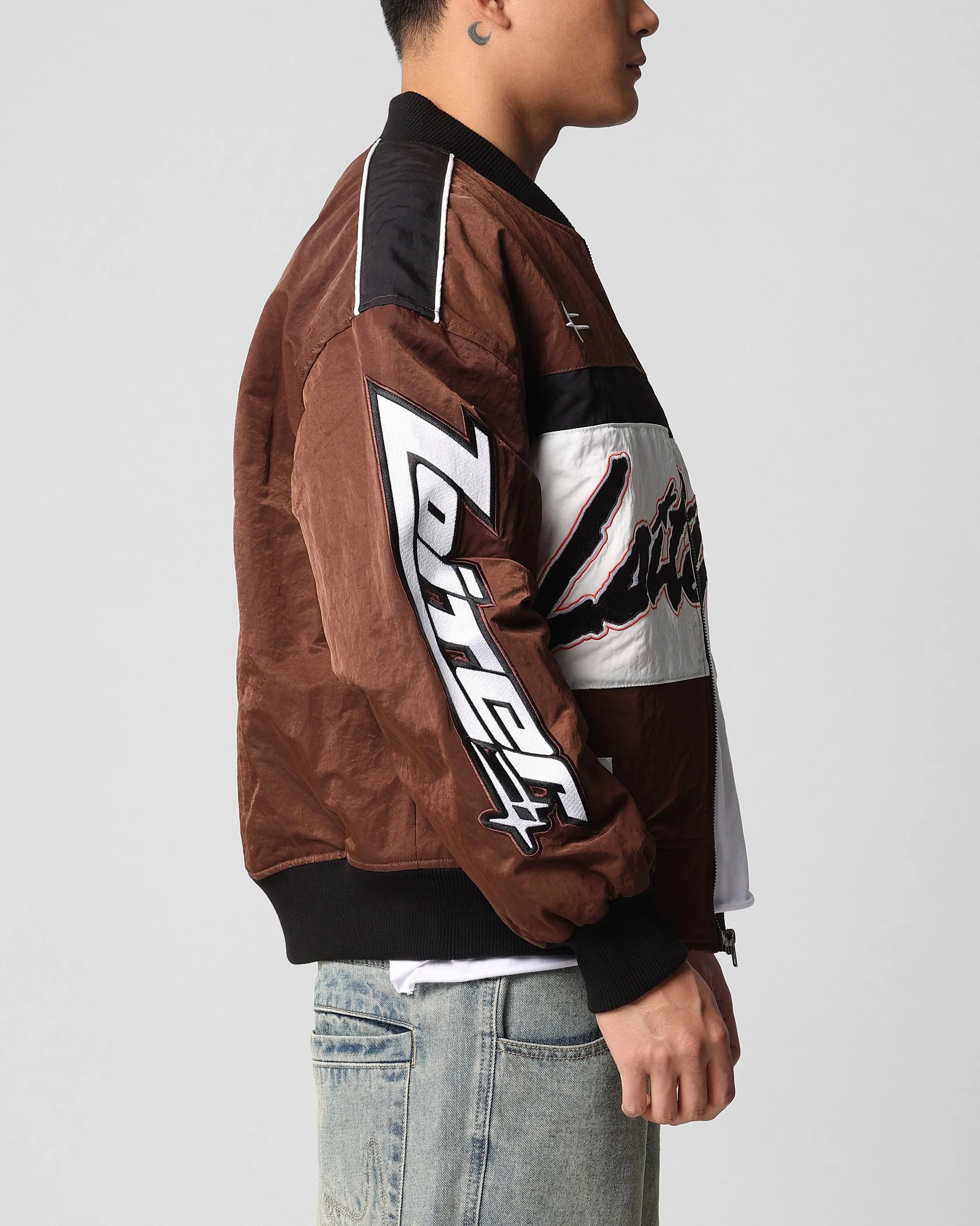Loiter Racer Motor Jacket Brown sold by Culture Kings product image thumbnail 5