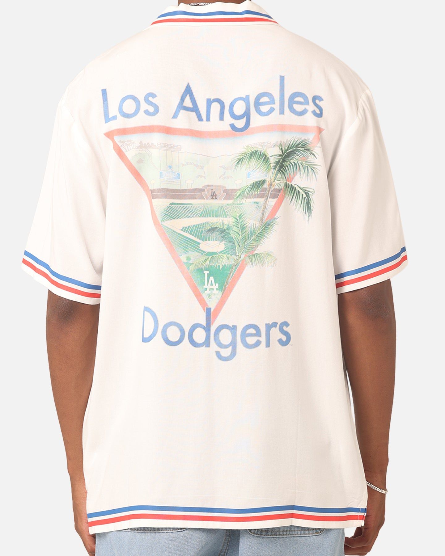 Majestic Athletic Los Angeles Dodgers MLB Team Shirt Vintage White sold by Culture Kings product image thumbnail 5