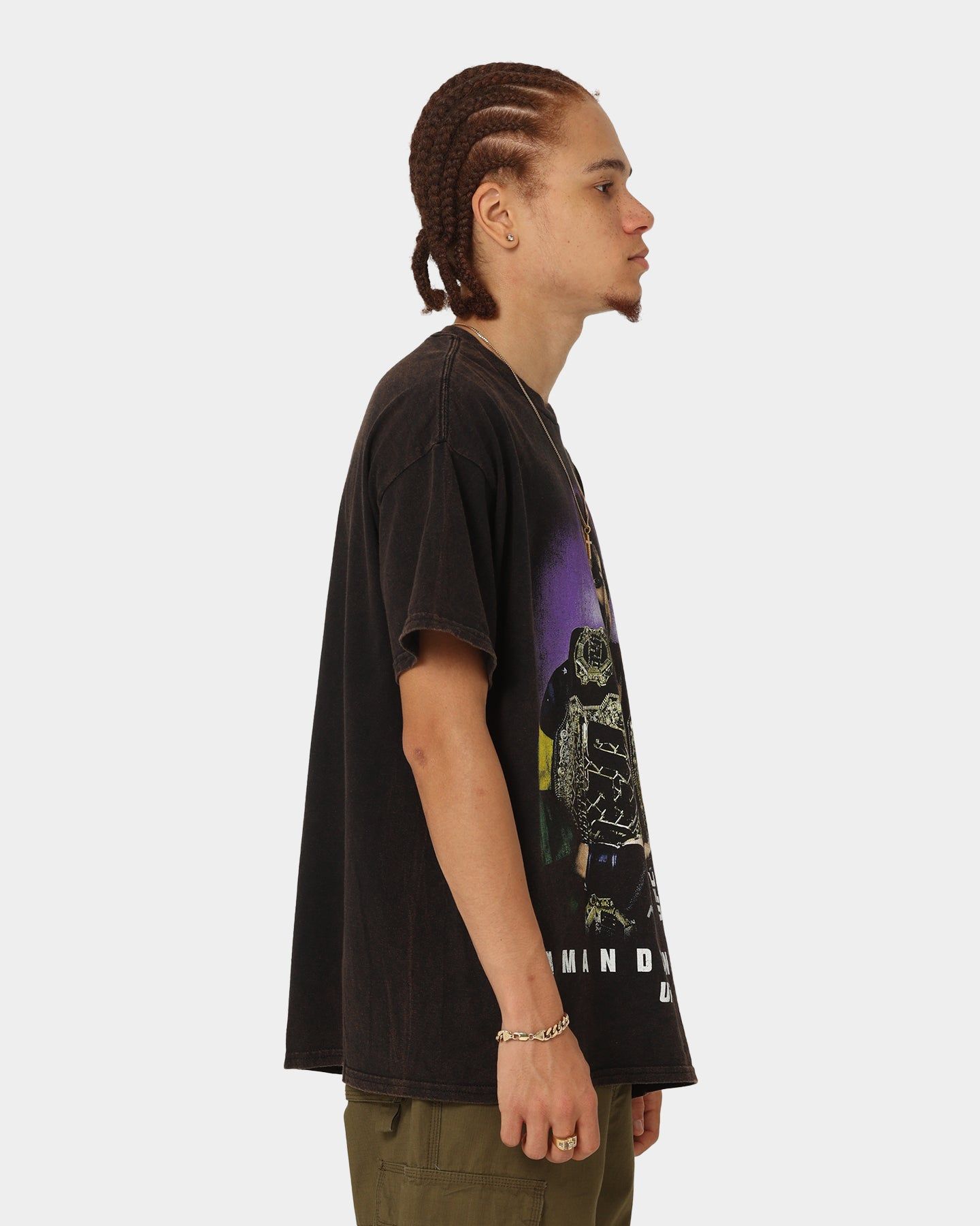 Goat Crew X UFC Amanda Nunes Vintage T-Shirt Black Wash sold by Culture Kings product image thumbnail 4