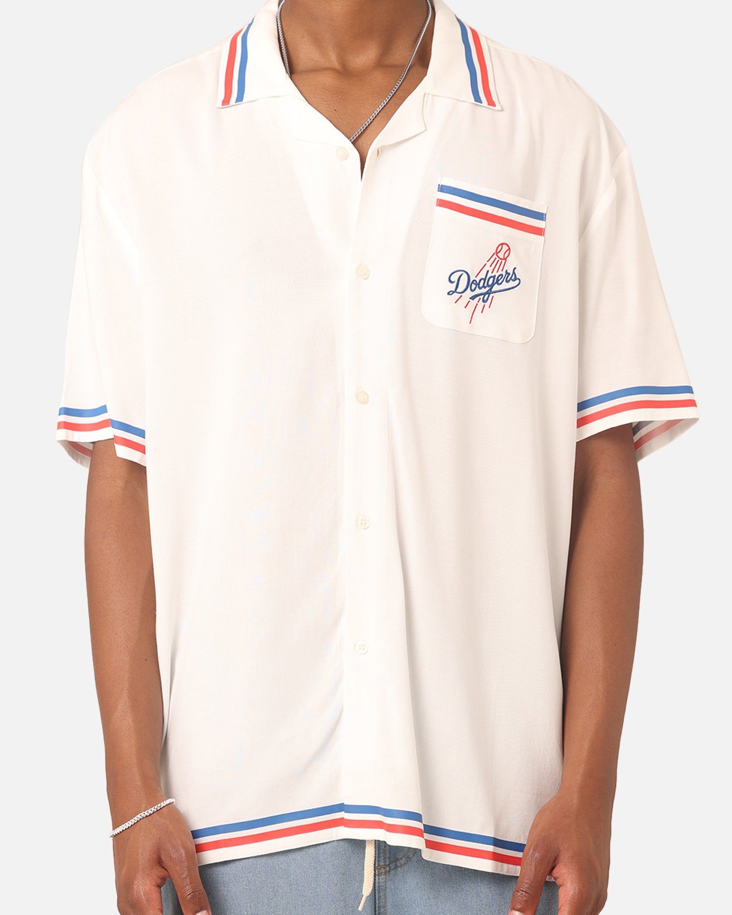 Majestic Athletic Los Angeles Dodgers MLB Team Shirt Vintage White sold by Culture Kings product image thumbnail 4