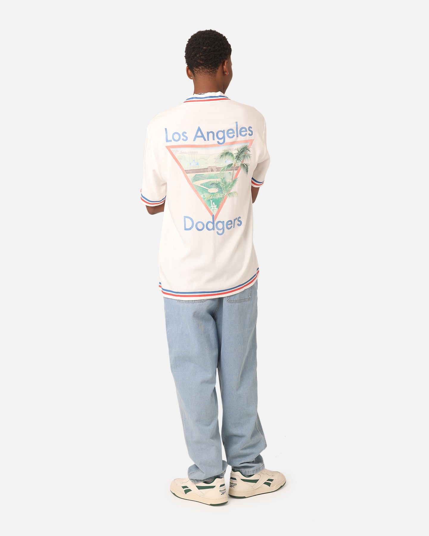 Majestic Athletic Los Angeles Dodgers MLB Team Shirt Vintage White sold by Culture Kings product image thumbnail 3