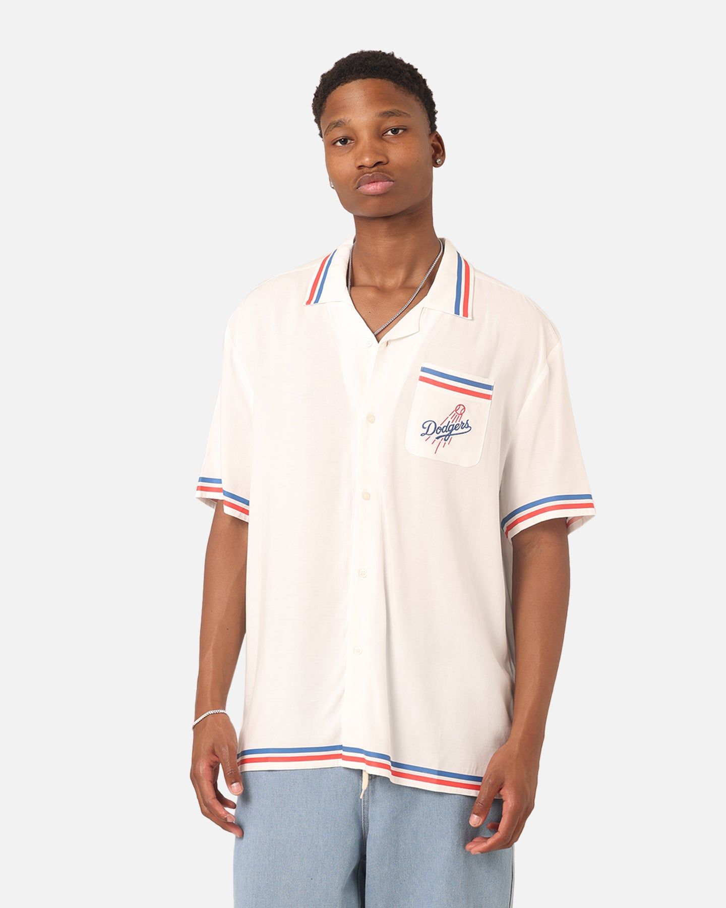 Majestic Athletic Los Angeles Dodgers MLB Team Shirt Vintage White sold by Culture Kings product image thumbnail 2